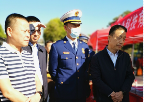 北京王涛智能社区服务有限公司参加河源市 2021 年新《安全生产法》 宣传周